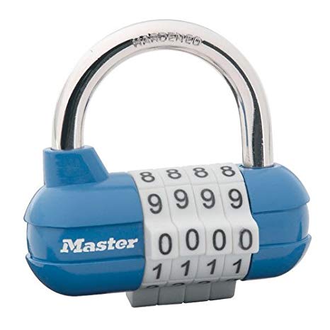 Master Lock 1534D Set-Your-Own Combination Lock, 2-5/16-inch