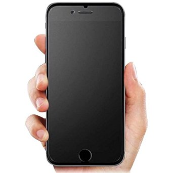 iPhone 7 Screen Protector, BONGEEK [Matte / Anti-Glare / Anti-Fingerprint] Tempered Glass Film for iPhone 7 - [Smooth as Silk] 0.26MM 9H