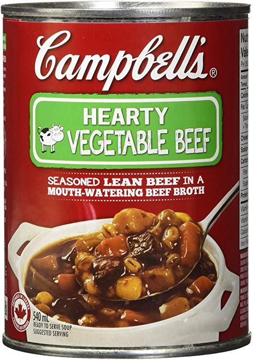 Campbell's Vegetable Beef Soup, 540 ml