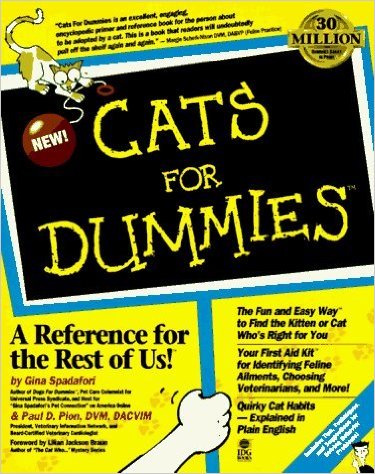 Cats For Dummies?? (For Dummies Series) by Gina Spadafori (1997-09-01)