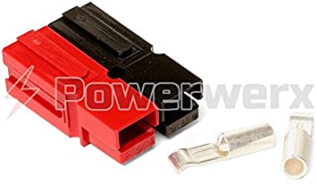 Powerwerx WP30-10 30 Amp Permanently Bonded Red/Black Anderson Powerpole Connectors - 10 Sets