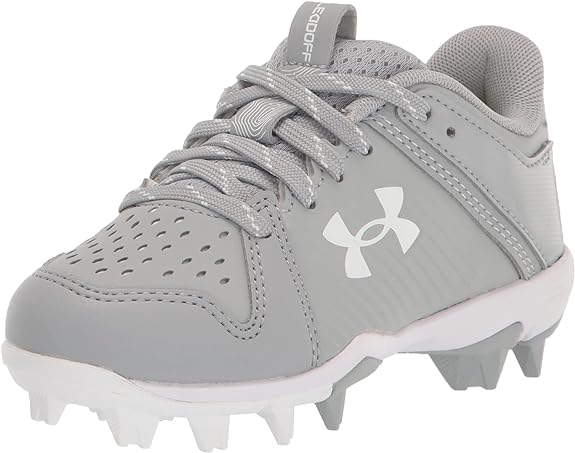 Under Armour Baby-Boy's Leadoff Low Junior Rubber Molded Baseball Cleat Shoe