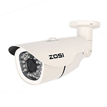 ZOSI 1.3MP 960P (1280*960) HD Outdoor Bullet IP Wired Network Surveillance Camera Waterproof 100ft IR Night Vision, ONVIF, Remote View Via Smart Phone/Tablet/PC