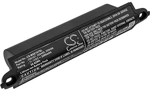 Replacement Battery for Bose 404600, Soundlink, Soundlink 2, SoundLink 3, Soundlink II, SoundTouch 20,Part NO 330105, 330105A, 33010711.1V/2200mA