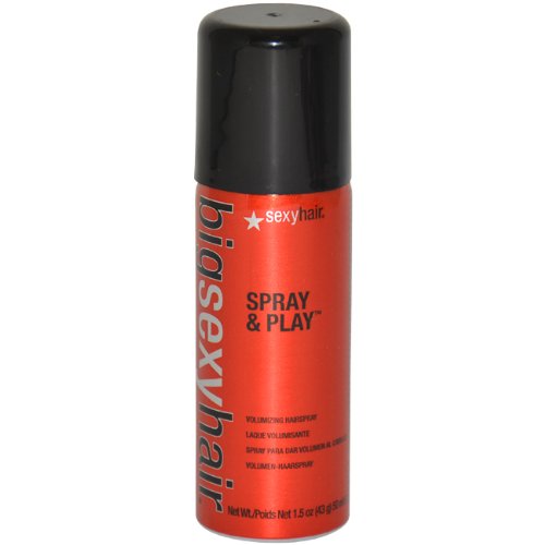 Big Sexy Spray And Play Hair Spray - Travel Size by Sexy Hair for Unisex - 1.5 Ounce Hair Spray