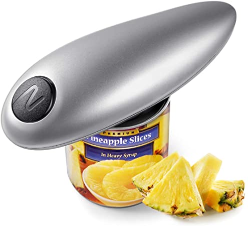 Electric Can Opener, 2020 Upgraded Smooth Edge Automatic Can Opener for Any Size, Best Kitchen Gadget for Arthritis and Seniors