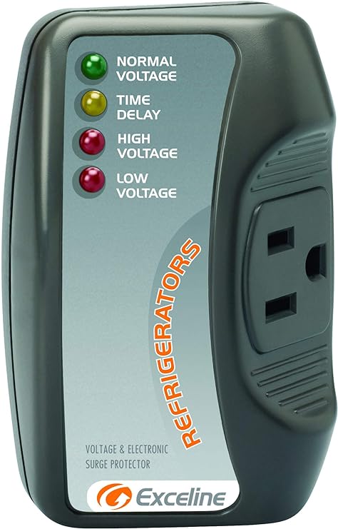 Electronic Surge Protector for Refrigerators up to 27 Cuft and Freezers