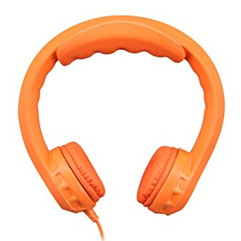 Toxi Volume Limited Wired Headphones for Kids - Orange