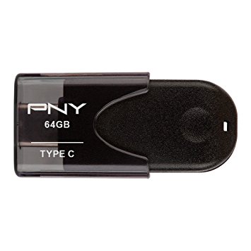 PNY 64GB 115MB/sec Elite Type-C USB 3.1 Flash Drive - P-FD64GTBAT4TC30-GE