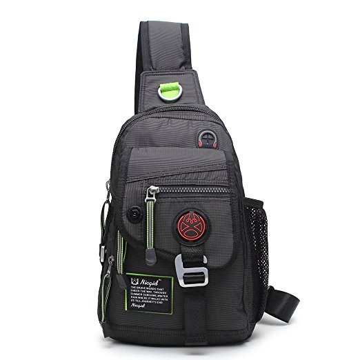 Nicgid Sling Bag Backpack Crossbody Bags For Ipad Tablet Outdoor Hiking