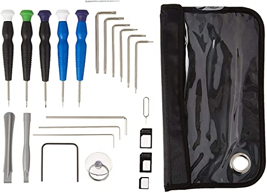 Silverhill Tools ATKMAC2 20 Piece Tool Kit for Apple Products