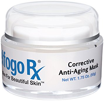 Delfogo Rx Corrective Anti-Aging Mask | Enriched with Peptides and Antioxidants | Revitalizing Gel with SNAP-8, Matrixyl 3000, Palmitoyl Oligopeptide, and Hyaluronic Acid