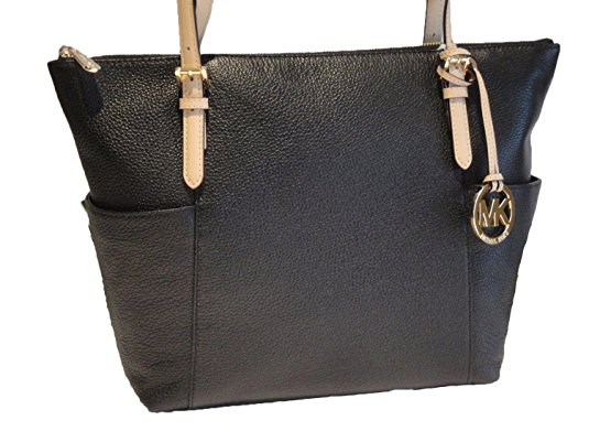 Michael Kors Jet Set East West Top Zip Leather Tote