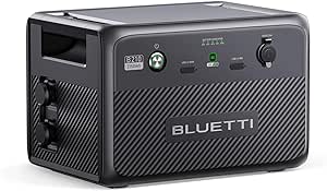 BLUETTI Expansion Battery B210, 2150Wh LiFePO4 Solar Generator for Power Station AC240/AC200L, DC Power Source with 100W USB-C, Extra Battery Backup for Camping, Travel, Power Failure