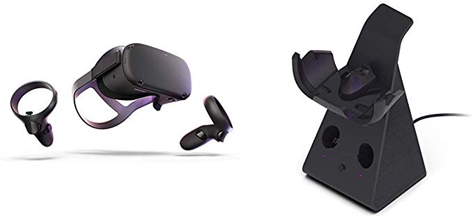 Oculus Quest All-in-one VR Gaming Headset – 64GB   Dazed Charge Dock