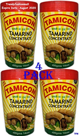 Tamicon Tamarind Paste 100% Natural 14 oz - 4Pack