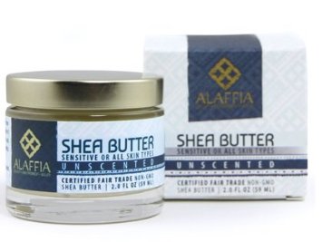 Alaffia Handcrafted Shea Butter Unscented 2 oz