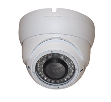 Evertech Varifocal CDM368IRV CCTV Security Camera(White) Day and Night Indoor Outdoor 700 TV Lines, 2.8 - 12 mm Adjustable Zoom LensEvertech Varifocal CDM368IRV CCTV Security Camera(White) Day and Night Indoor Outdoor 700 TV Lines, 2.8 - 12 mm Adjustable Zoom Lens