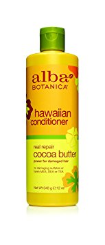 Alba Botanica Hawaiian, Cocoa Butter Conditioner, 12 Ounce