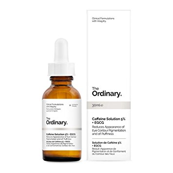 The Ordinary Caffeine Solution 5% + EGCG (30ml): Reduces Appearance of Eye Contour Pigmentation and Puffiness