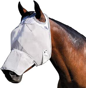 Cashel Crusader Horse Fly Mask with Long Nose