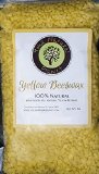 Your Natural Planet BEESWAX PELLETS YELLOW 1lb-Must Have Item for DO IT YOURSELF Projects Including Lotions Salves Body Butters Deodorant Lip Balm Candle Making and Furniture Polish