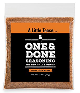 One & Done, All-Purpose Seasoning, A Little Tease, 0.50 Ounce
