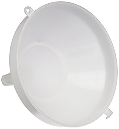 Plastic Funnel with Strainer 8"