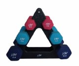 JFIT 20-5200 32-Pound Dumbbell Set with Rack