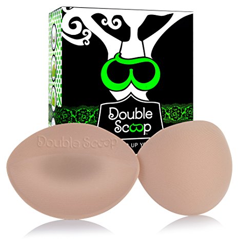 Push up Bra Pads Insert Breast Enhancer Cups in Sexy Colors   Free Fashion Tape