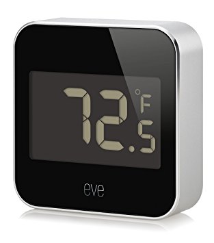 Elgato Eve Degree, Temperature & Humidity Monitor with Apple HomeKit technology, Bluetooth Low Energy