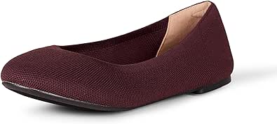 Amazon Essentials Women's Knit Ballet Flat