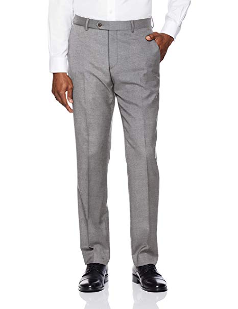 Amazon Brand - BUTTONED DOWN Men's Classic Fit Super 110 Italian Wool Suit Dress Pant