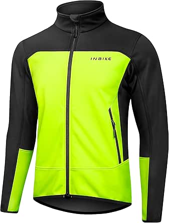 INBIKE Jacke Herren Fahrrad Laufen Winter Winnddichte Warme Softselljacke Jacke/Hose Lange Fahrradhose Fleece