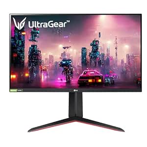 LG 27GN650 (27 inch, 68.5 cm) Ultragear™ FHD IPS (1920 x 1080) Monitor, 144Hz with 1ms (GtG) Gaming Monitor with NVIDIA® G-SYNC® Compatible and AMD Freesync Premium, HDR10, Tilt/Height/Pivot, (Black)