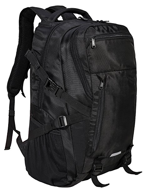 MIER College School Backpack Men Travel Business Laptop Backpack