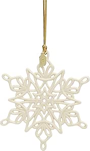 Lenox 895772 2024 Snow Fantasies Snowflake Ornament