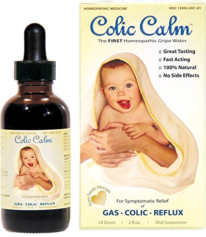 Colic Calm Homeopathic Gripe Water,2 Ounce, Black