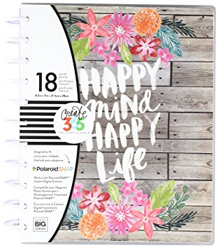 me & my BIG ideas Create 365 The Big Happy Planner, Happy Mind, Happy Life 2018