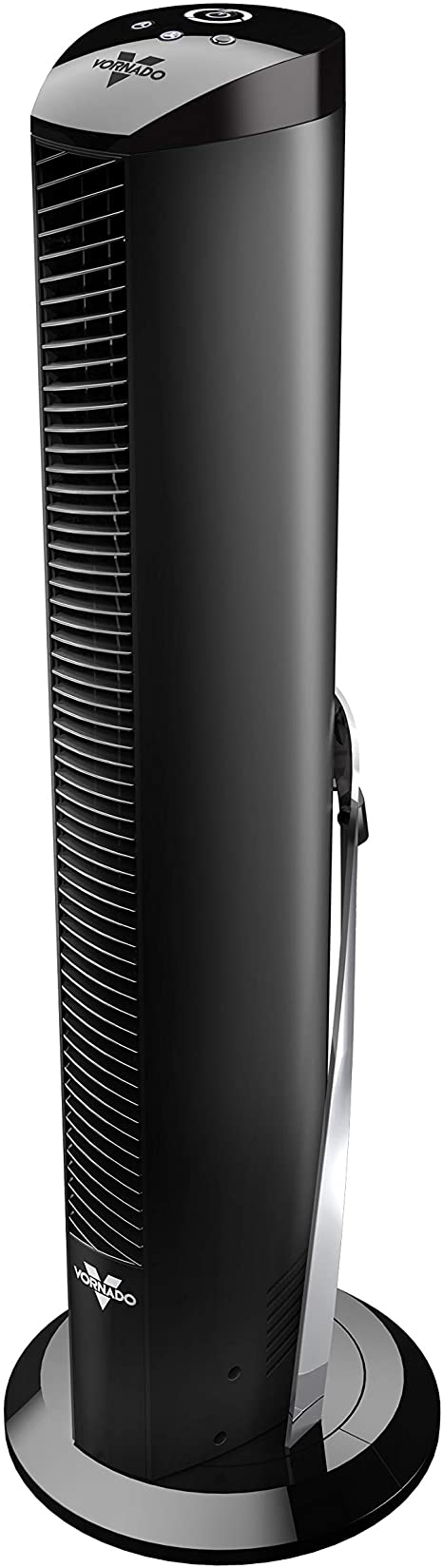 Vornado OSCR32 32" Oscillating Air Circulator Tower Fan with Remote Control, Timer, Black