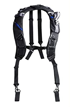Niche Tool Belt Suspenders Flexible Adjustable Straps Comfortable Padded with 4 Belt Loops Included Fully Adjustable Harness for Construction Carpenter Electrician Work