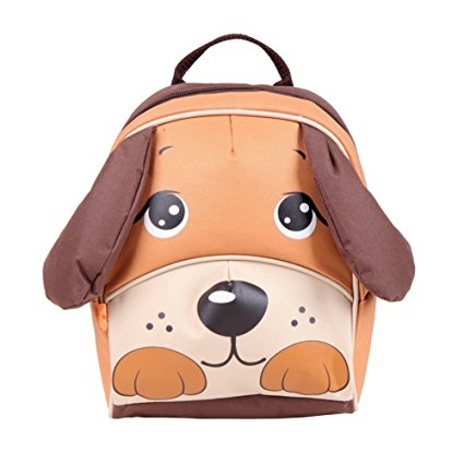 Yodo Kids Insulated Toddler Backpack with Safety Harness Leash and Name Label - Playful Preschool Lunch Boxes Carry Bag, Dog