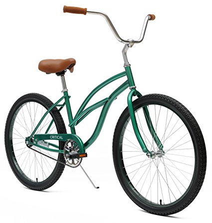 Critical Cycles Women's Beach Cruiser 1-Speed Bike