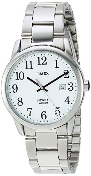 Timex Men's Easy Reader Stainless Steel Bracelet Watch