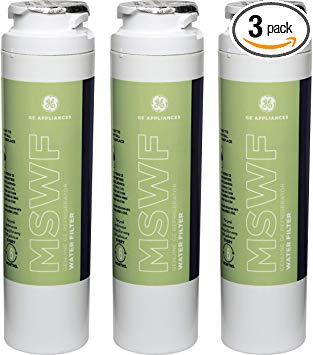 GE MSWF Refrigerator Water Filter, 3 Pack