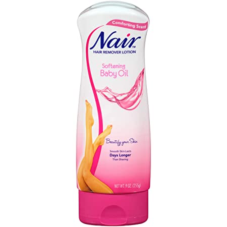 Nair Hair Remover Lotion For Body & Legs, Baby Oil 9 oz