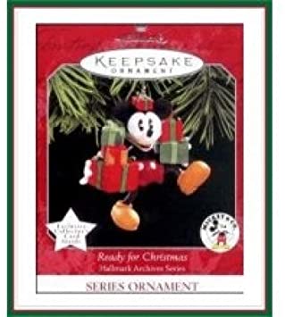 Hallmark Keepsake Ornament Ready for Christmas (Disney 1998)