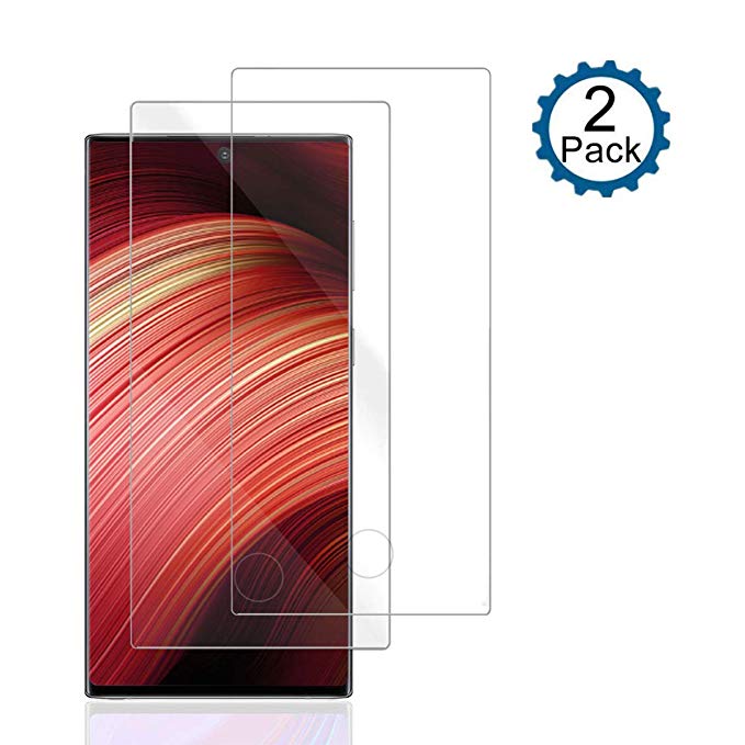 [2Pack] Samsung Galaxy Note 10 Plus/Note 10 /10  5G/Note 10 Plus/10 Pro 5G Screen Protector, Clear Film Tempered Glass Anti-Scratch Bubble Free Case Friendly (6.3 inch Display)