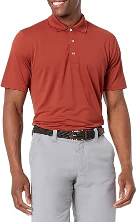 Amazon Essentials Men's Regular-Fit Quick-Dry Golf Polo Shirt-Discontinued Colors, Dark Navy, XX-Large Big