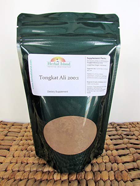 Tongkat Ali 200:1 Root Extract - 4 OZ Bag - Indonesia (Eurycoma longifolia Jack)